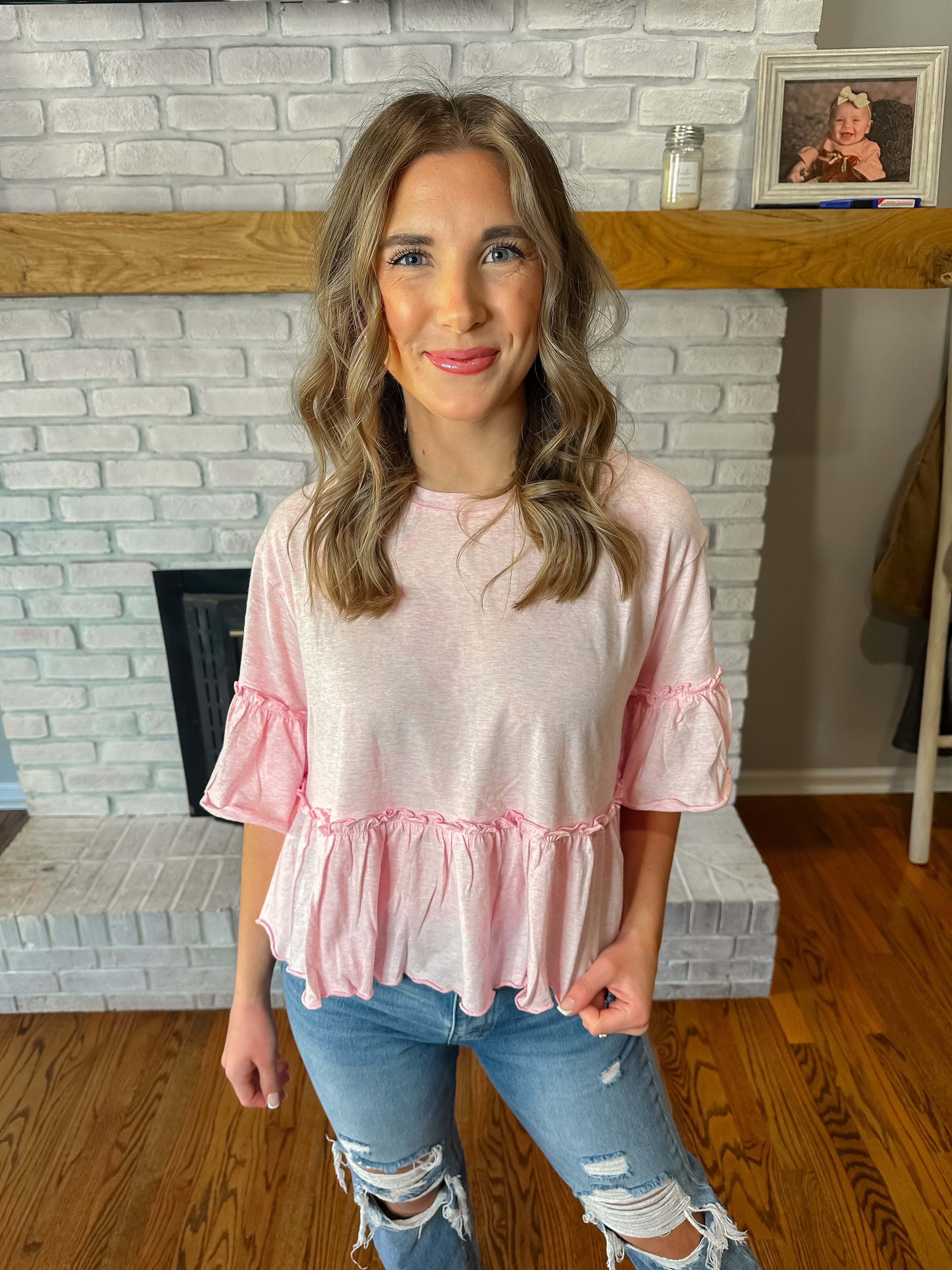 Lily Ruffled Top